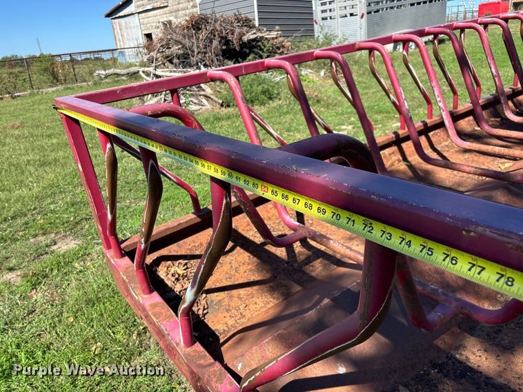 image for item FG0777 Patriot hay bale feeder wagon