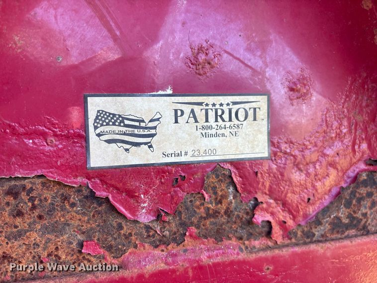 image for item FG0777 Patriot hay bale feeder wagon