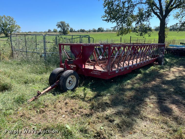 Patriot hay bale feeder wagon in Oronogo, MO | Item FG0778 for sale ...