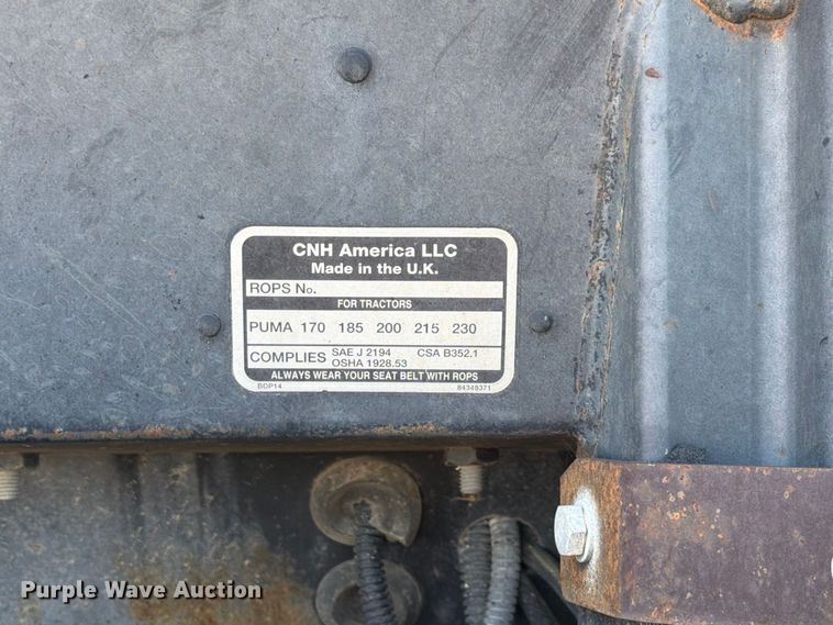 image for item FK3829 Case IH 215 Puma MFWD tractor