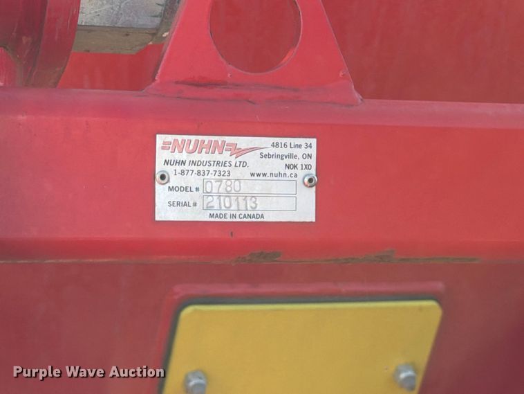 image for item FK3830 Nuhn Magnum 8500 manure spreader