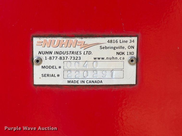 image for item FK3830 Nuhn Magnum 8500 manure spreader
