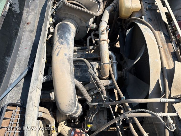 image for item FN2617 2010 International WorkStar 7400 Crew Cab flatbed truck