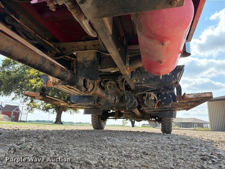 image for item FN2617 2010 International WorkStar 7400 Crew Cab flatbed truck