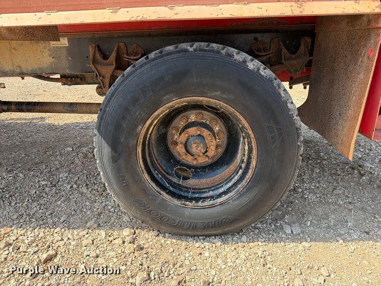 image for item FN2617 2010 International WorkStar 7400 Crew Cab flatbed truck