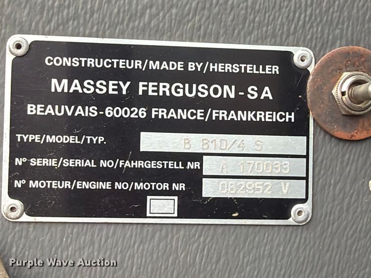 image for item FN2620 1992 Massey-Ferguson 3690 MFWD tractor