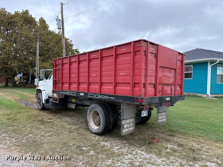 image for item FN2621 1989 GMC 7000 grain truck