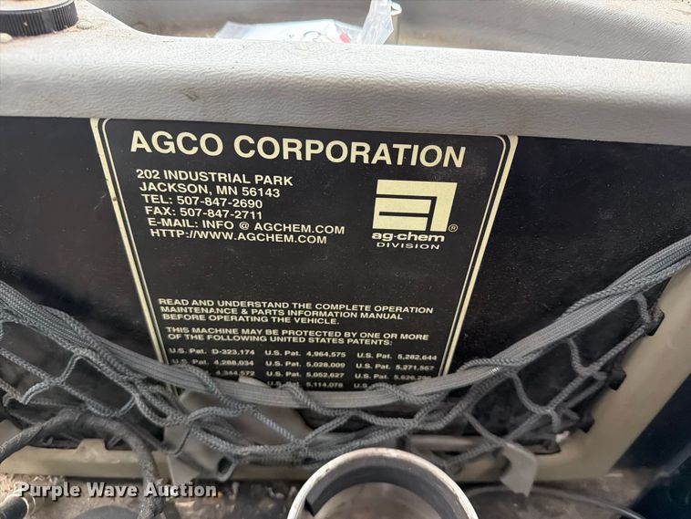 image for item FN2627 AGCO RoGator 1274 sprayer