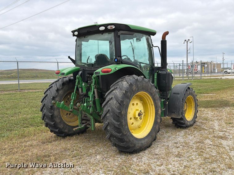 image for item FT6382 2015 John Deere 6120R MFWD tractor