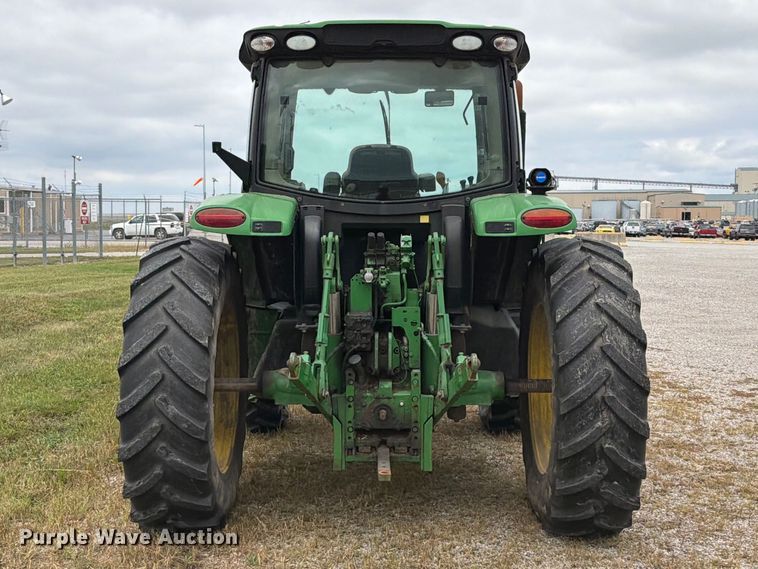image for item FT6382 2015 John Deere 6120R MFWD tractor