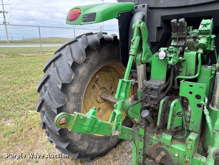 image for item FT6382 2015 John Deere 6120R MFWD tractor