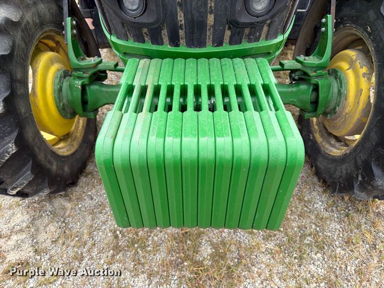 image for item FT6382 2015 John Deere 6120R MFWD tractor