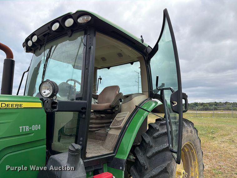 image for item FT6382 2015 John Deere 6120R MFWD tractor