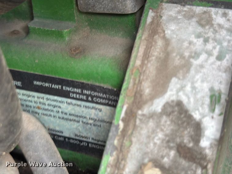image for item FT6382 2015 John Deere 6120R MFWD tractor