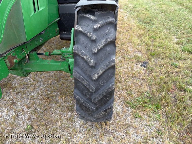 image for item FT6382 2015 John Deere 6120R MFWD tractor