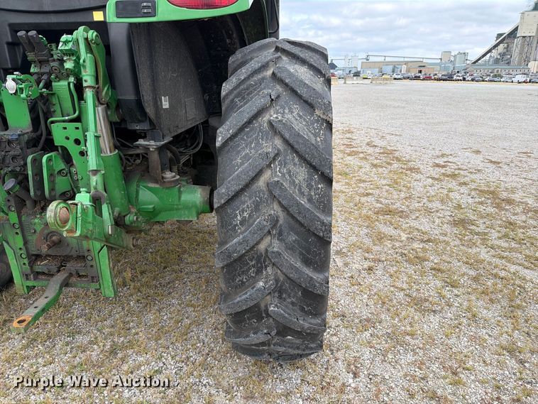 image for item FT6382 2015 John Deere 6120R MFWD tractor