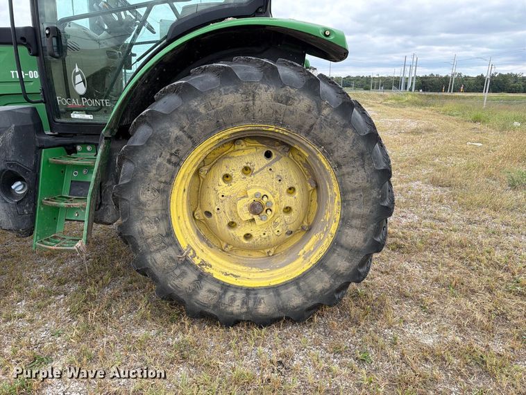 image for item FT6382 2015 John Deere 6120R MFWD tractor
