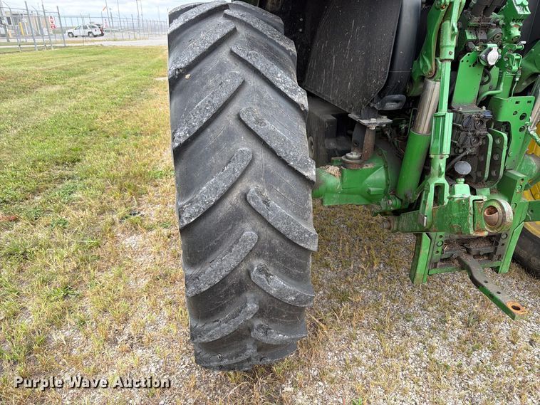 image for item FT6382 2015 John Deere 6120R MFWD tractor