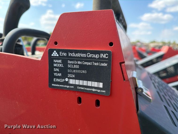 image for item NC9946 2024 Erie Industries SCL850 compact utility loader