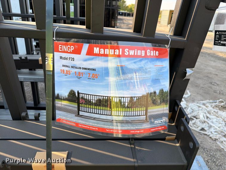 image for item NC9964 Valley Pioneer F20 gate