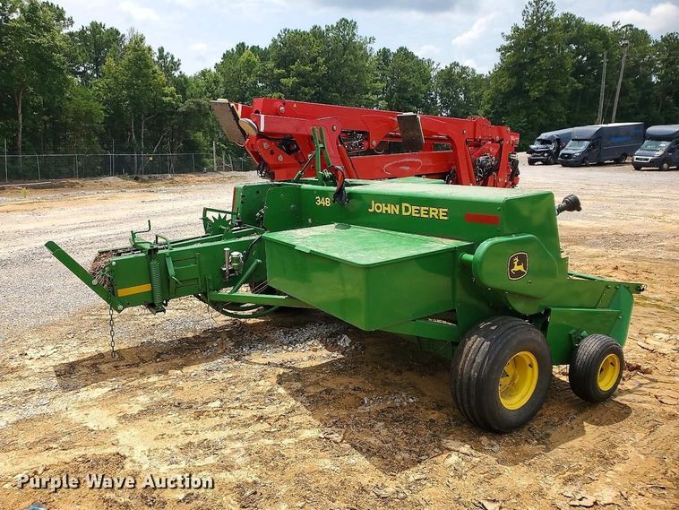 image for item YA4555 2019 John Deere 348T small square baler