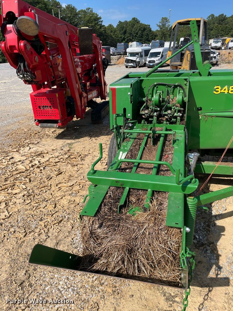 image for item YA4555 2019 John Deere 348T small square baler