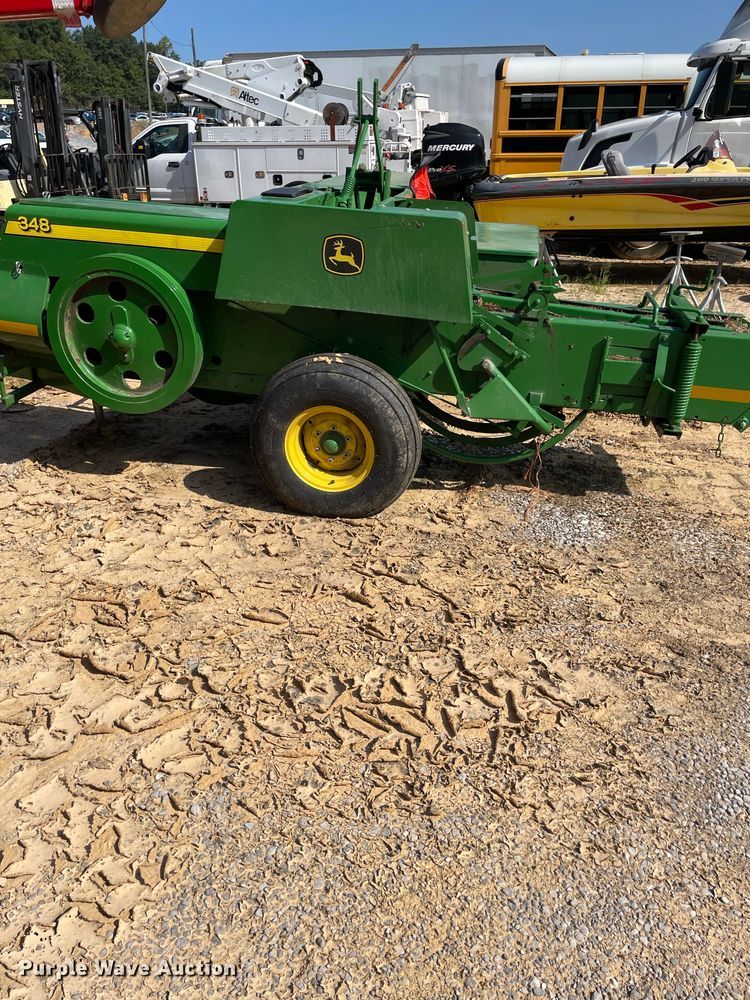 image for item YA4555 2019 John Deere 348T small square baler