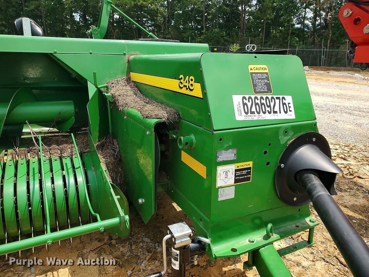 image for item YA4555 2019 John Deere 348T small square baler