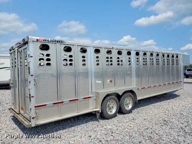 image for item YA4659 2025 Wilson PSGN 8428T livestock trailer