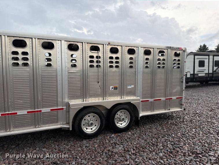 image for item YA4659 2025 Wilson PSGN 8428T livestock trailer
