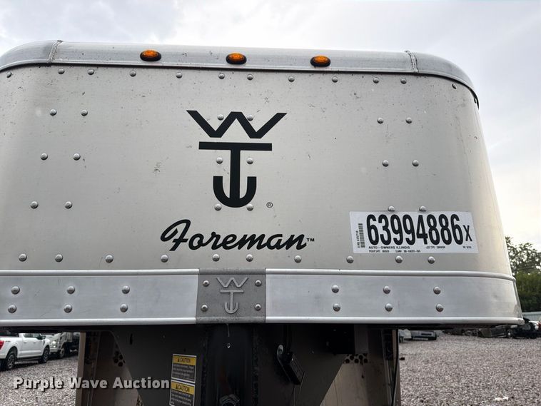 image for item YA4659 2025 Wilson PSGN 8428T livestock trailer