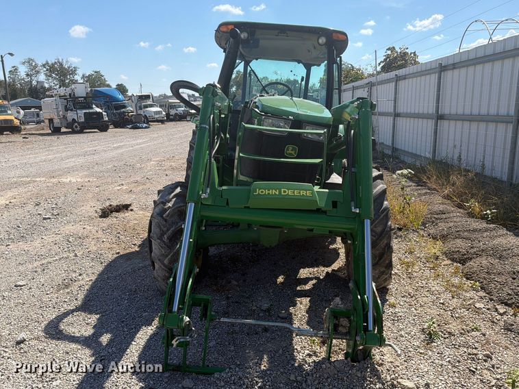 image for item YA5174 2023 John Deere 5100E MFWD tractor