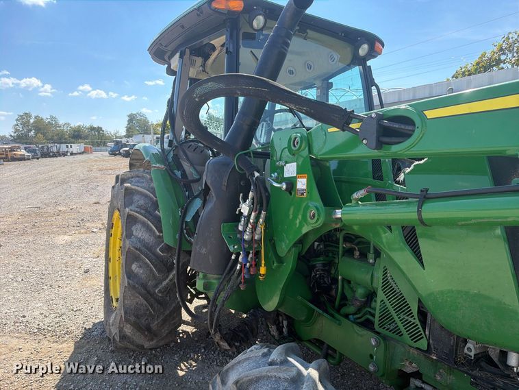 image for item YA5174 2023 John Deere 5100E MFWD tractor