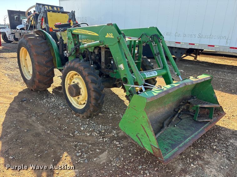 image for item YA5402 2006 John Deere 5105 MFWD tractor