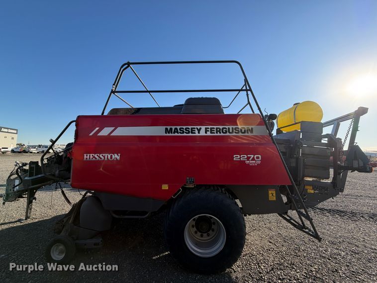 image for item YA5448 2016 Massey Ferguson 2270 large square baler