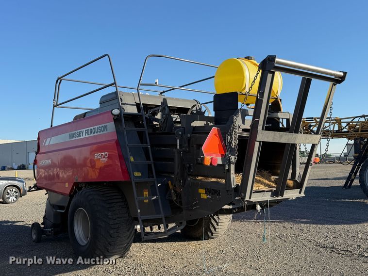 image for item YA5448 2016 Massey Ferguson 2270 large square baler