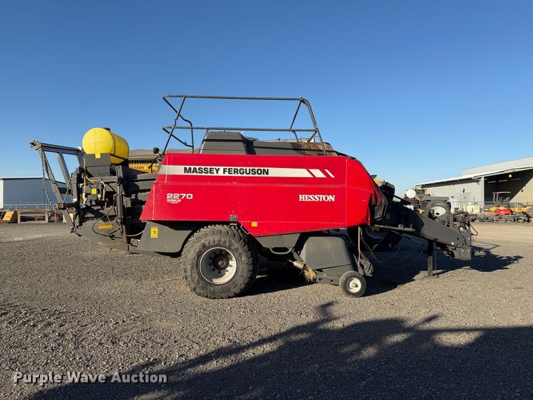 image for item YA5448 2016 Massey Ferguson 2270 large square baler