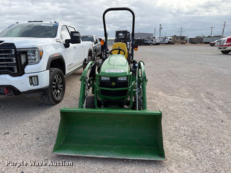 image for item YA5534 2024 John Deere 1025R MFWD tractor