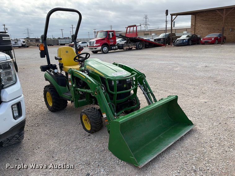 image for item YA5534 2024 John Deere 1025R MFWD tractor