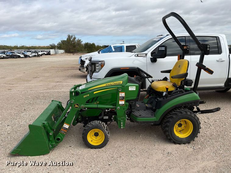 image for item YA5534 2024 John Deere 1025R MFWD tractor