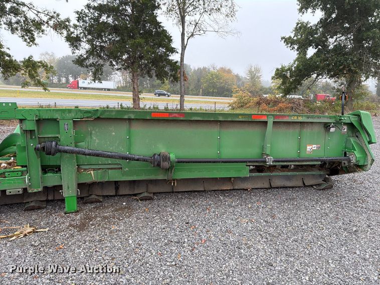 image for item YA5665 2025 John Deere CR 16 StalkMaster corn head