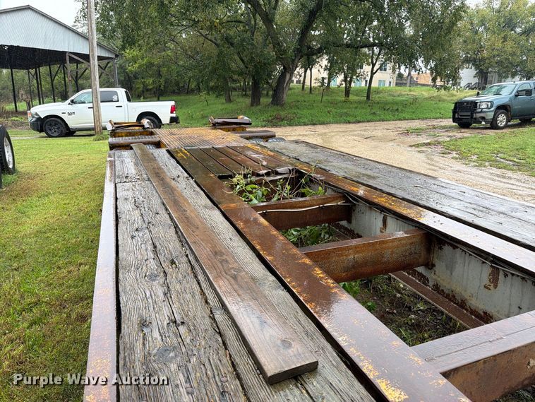 image for item DT3011 1978 Alabama Trailer Co. MTS 30 AW lowboy equipment trailer