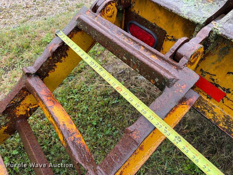 image for item DT3011 1978 Alabama Trailer Co. MTS 30 AW lowboy equipment trailer