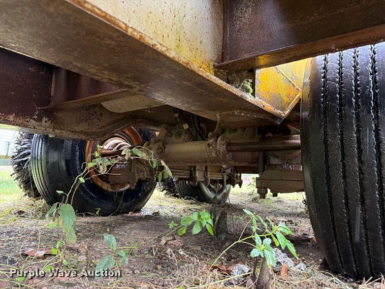 image for item DT3011 1978 Alabama Trailer Co. MTS 30 AW lowboy equipment trailer