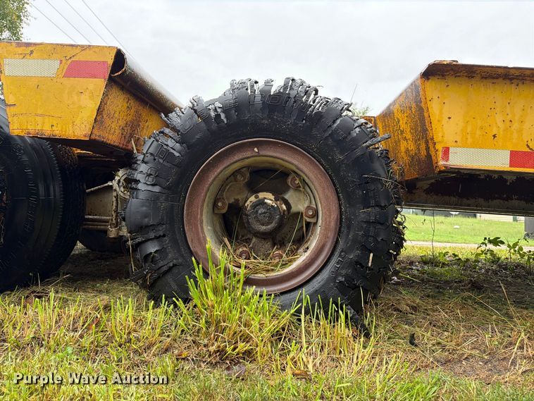 image for item DT3011 1978 Alabama Trailer Co. MTS 30 AW lowboy equipment trailer