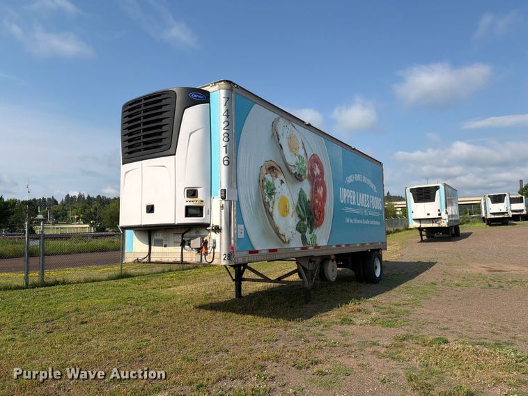 2017 CIMC refrigerated van trailer