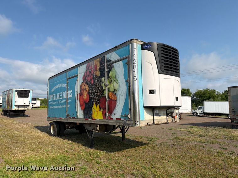 image for item DV8517 2017 CIMC refrigerated van trailer