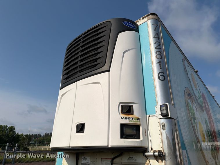 image for item DV8517 2017 CIMC refrigerated van trailer