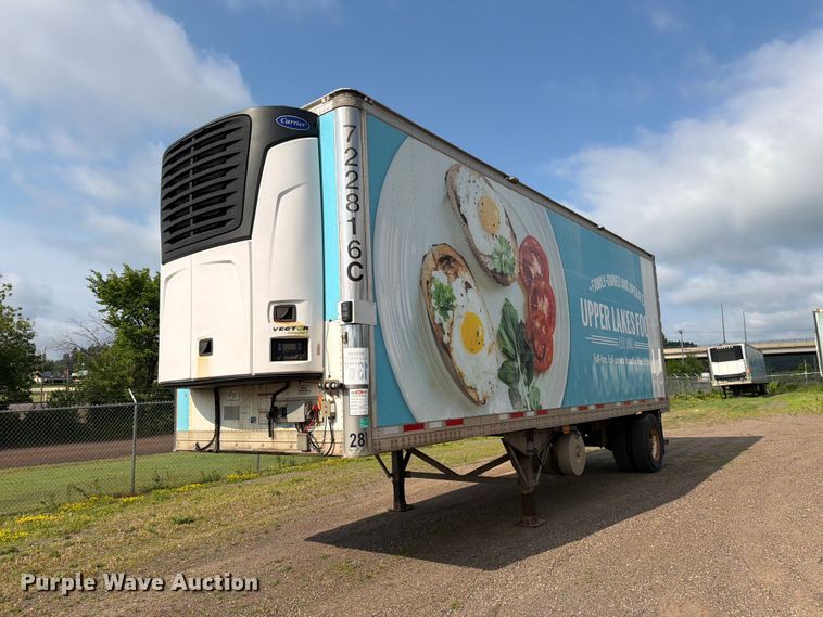 2017 CIMC refrigerated van trailer