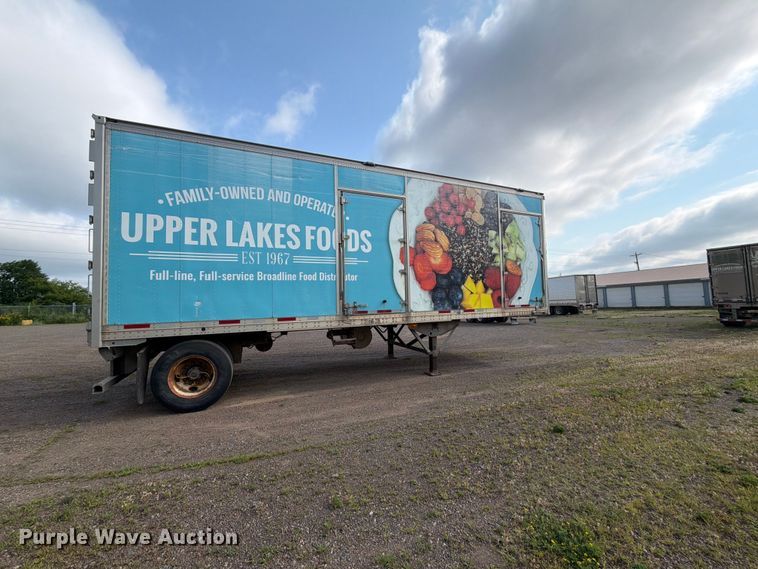 image for item DV8518 2017 CIMC refrigerated van trailer